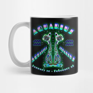 Aquarius 7a Black Mug